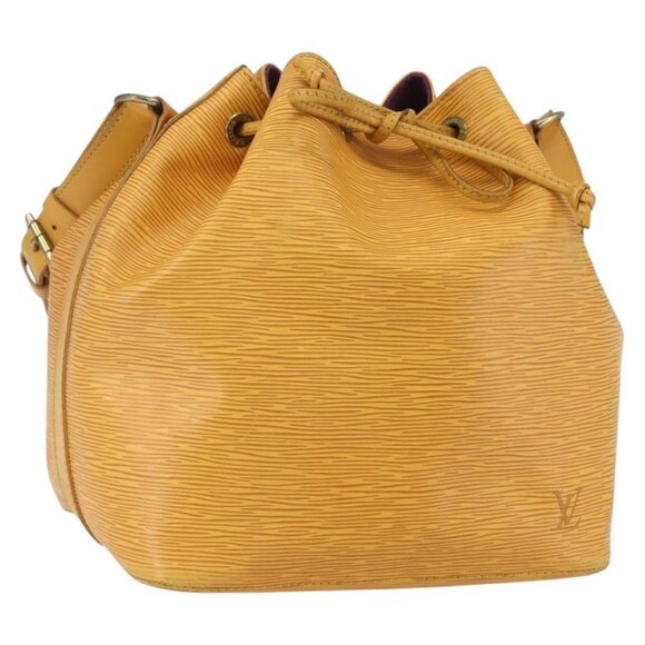 LOUIS VUITTON Handbags - Authentic LOUIS VUITTON Epi Petit Noe Shoulder Bag Yellow M44109 LV